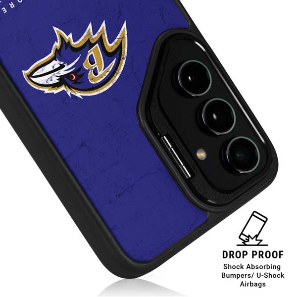 NFL Baltimore Ravens Distressed Galaxy S26 Ultra Kickstand Case