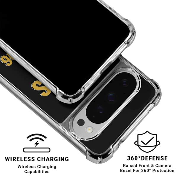 NFL Baltimore Ravens Helmet Google Pixel 10 Pro Clear Case