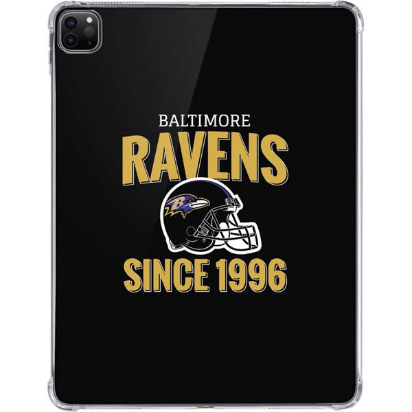 NFL Baltimore Ravens Helmet iPad Pro 11in (2024) Clear Case