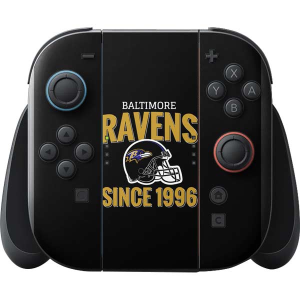 NFL Baltimore Ravens Helmet Nintendo Switch 2 (2025) with Joy-Con Skin