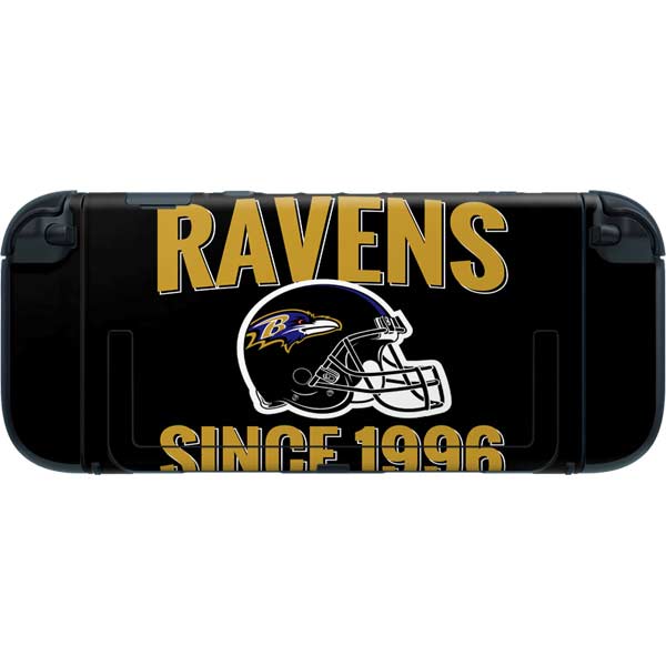 NFL Baltimore Ravens Helmet Nintendo Switch 2 (2025) with Joy-Con Skin