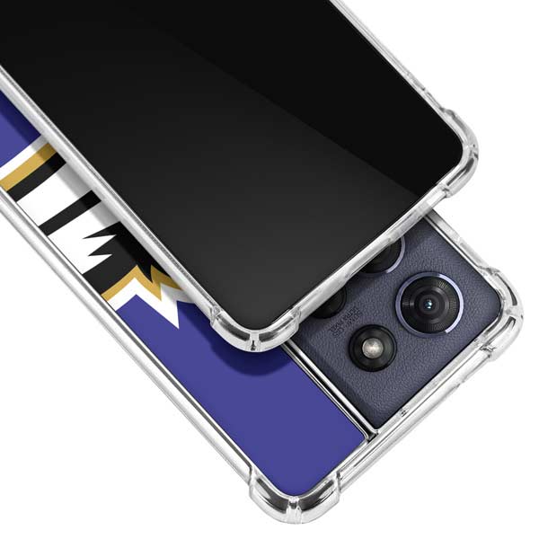 NFL Baltimore Ravens Large Logo Moto G 5G (2025) Clear Case