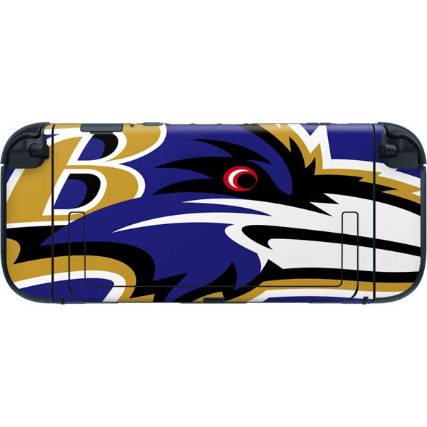 NFL Baltimore Ravens Large Logo Nintendo Switch 2 (2025) with Joy-Con Skin