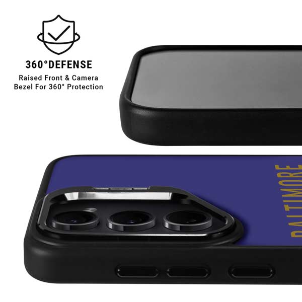 NFL Baltimore Ravens Purple Performance Series Galaxy S26 Plus Kickstand Case