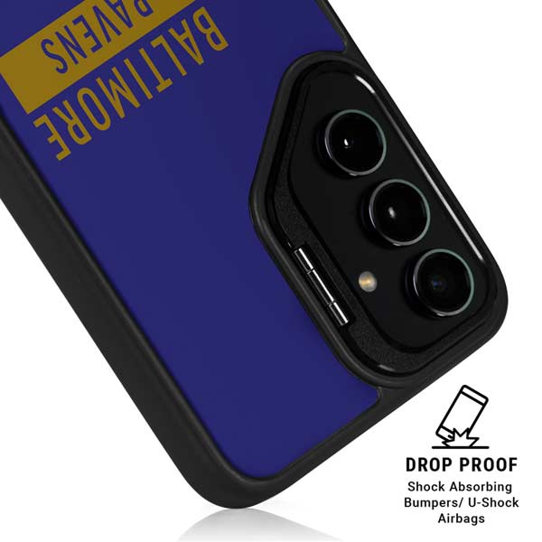NFL Baltimore Ravens Purple Performance Series Galaxy S26 Plus Kickstand Case