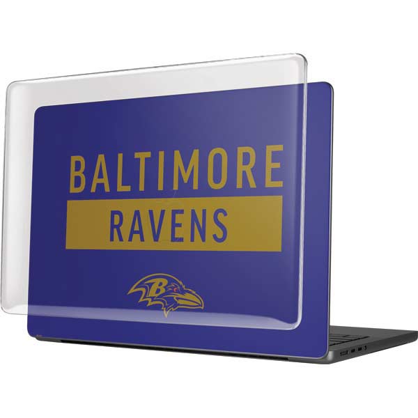 NFL Baltimore Ravens Purple Performance Series MacBook Pro 14in (2021-24) Case plus Skin