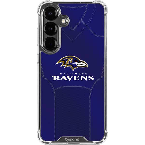 NFL Baltimore Ravens Team Jersey Galaxy S26 Clear Case
