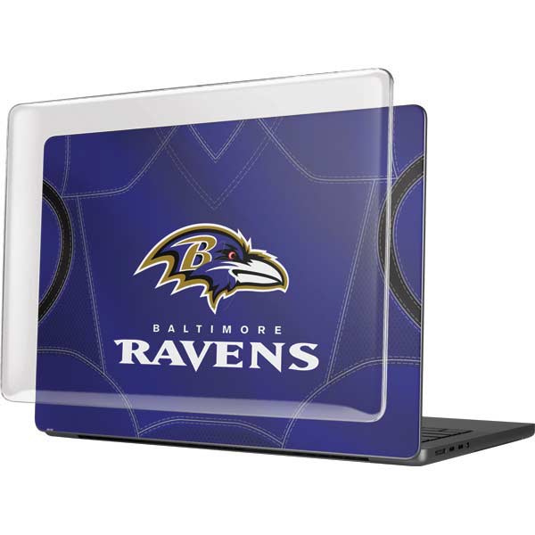 NFL Baltimore Ravens Team Jersey MacBook Pro 14in (2021-24) Case plus Skin