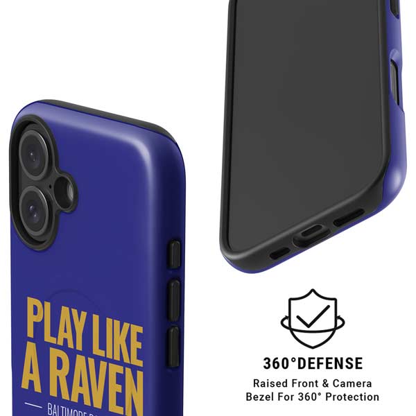 NFL Baltimore Ravens Team Motto iPhone 16 Magsafe Impact Case