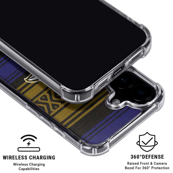 NFL Baltimore Ravens Trailblazer iPhone 17 Clear Case