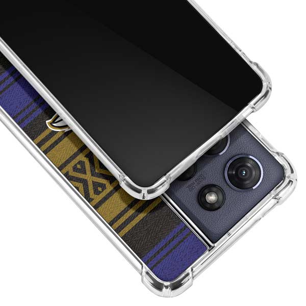NFL Baltimore Ravens Trailblazer Moto G Play 5G (2025) Clear Case