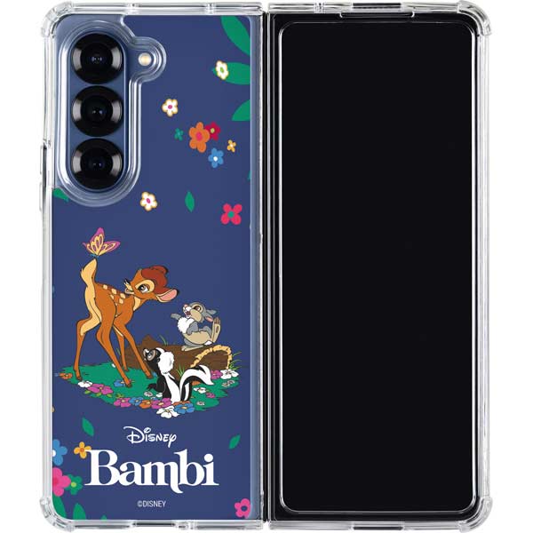 Disney Bambi and Friends Galaxy Z Fold7 Clear Case