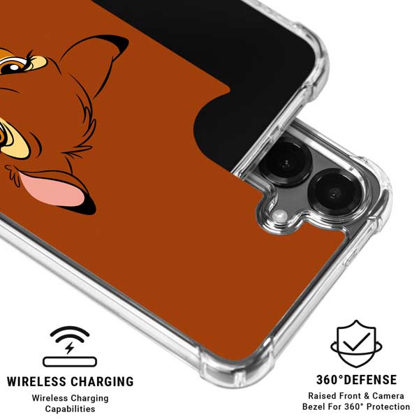 Disney Bambi Portrait Galaxy S26 Plus Clear Case