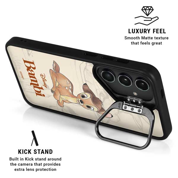 Disney Bambi Sketched Portrait Galaxy S26 Plus Kickstand Case
