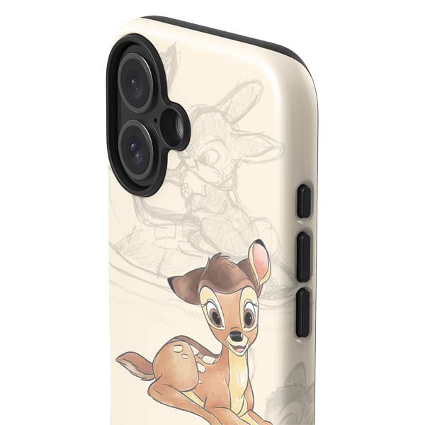 Disney Bambi Sketched Portrait iPhone 17 Impact Case