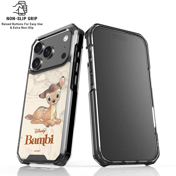 Disney Bambi Sketched Portrait iPhone 17 Pro Clear Case