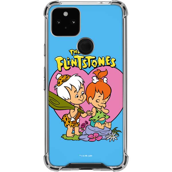 The Flinstones Bamm-Bamm and Pebbles Pixel Cases