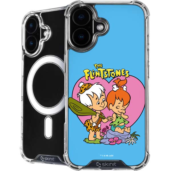 The Flinstones Bamm-Bamm and Pebbles iPhone 17 MagSafe Case