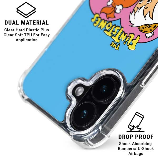 The Flinstones Bamm-Bamm and Pebbles iPhone 17 MagSafe Case