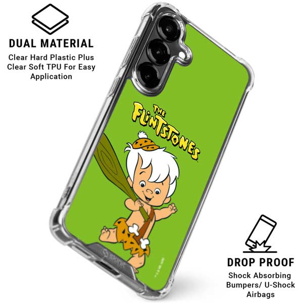 The Flinstones Bamm-Bamm Rubble Galaxy S26 Plus Clear Case