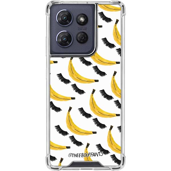 Bouffants and Broken Hearts Banana Lash Moto G 5G (2025) Clear Case