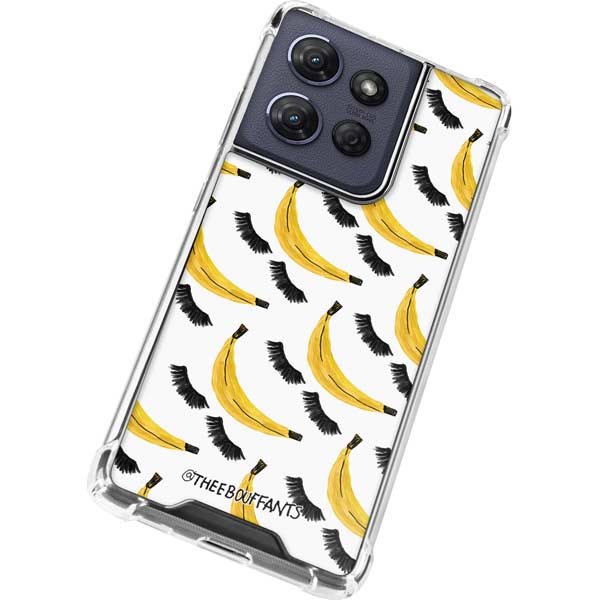 Bouffants and Broken Hearts Banana Lash Moto G 5G (2025) Clear Case