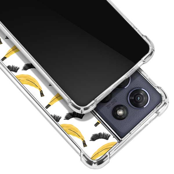 Bouffants and Broken Hearts Banana Lash Moto G 5G (2025) Clear Case