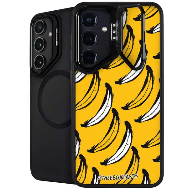 Bouffants and Broken Hearts Bananas Galaxy S26 Kickstand Case
