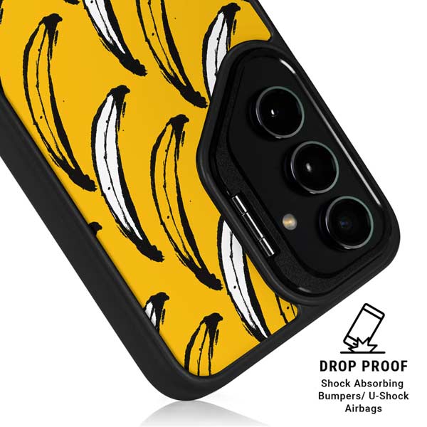 Bouffants and Broken Hearts Bananas Galaxy S26 Kickstand Case