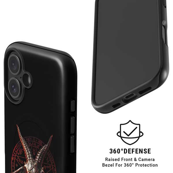 Alchemy Baphomet Zisurrû iPhone 16 Magsafe Impact Case