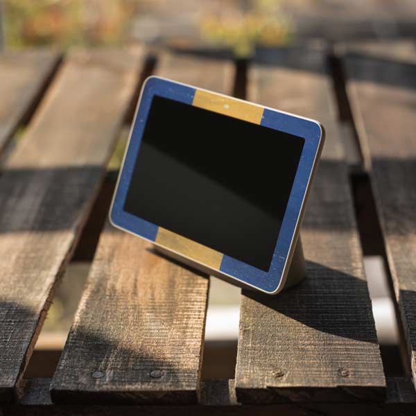 Barbados Flag Distressed Google Home Hub Skin