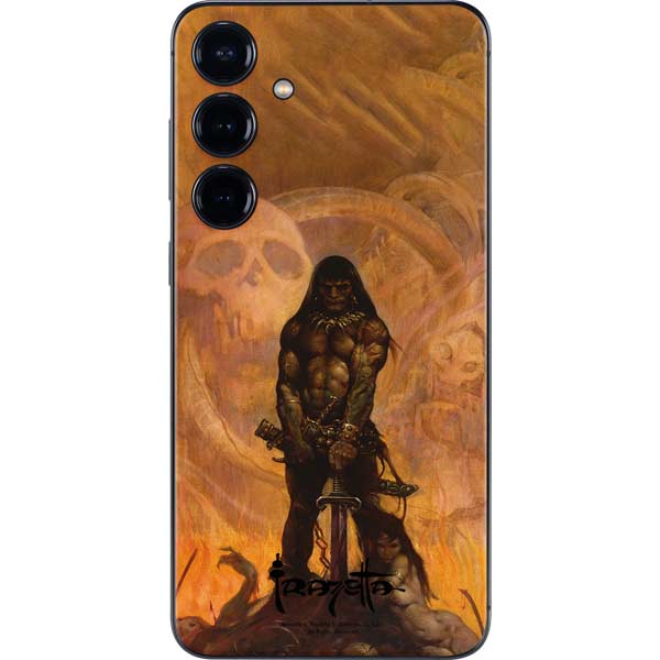 Barbarian by Frazetta Galaxy S25 Skin