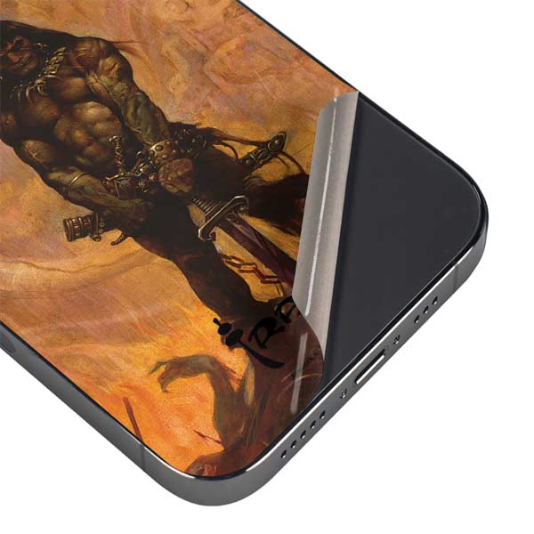 Barbarian by Frazetta iPhone 16e Skin