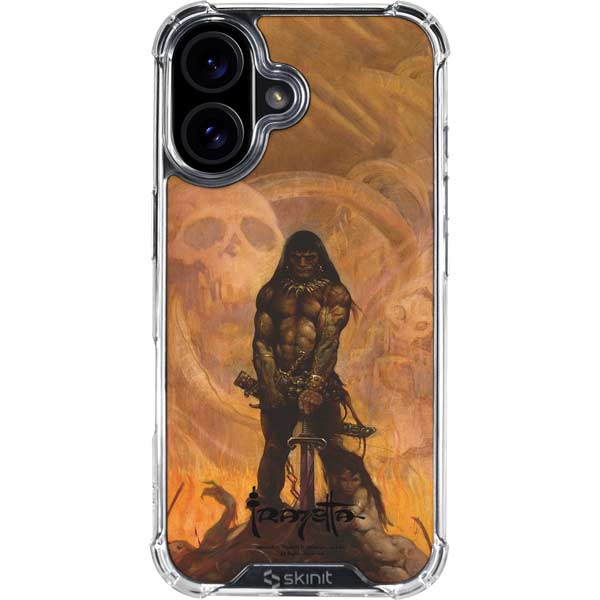 Barbarian by Frazetta iPhone 17 Clear Case