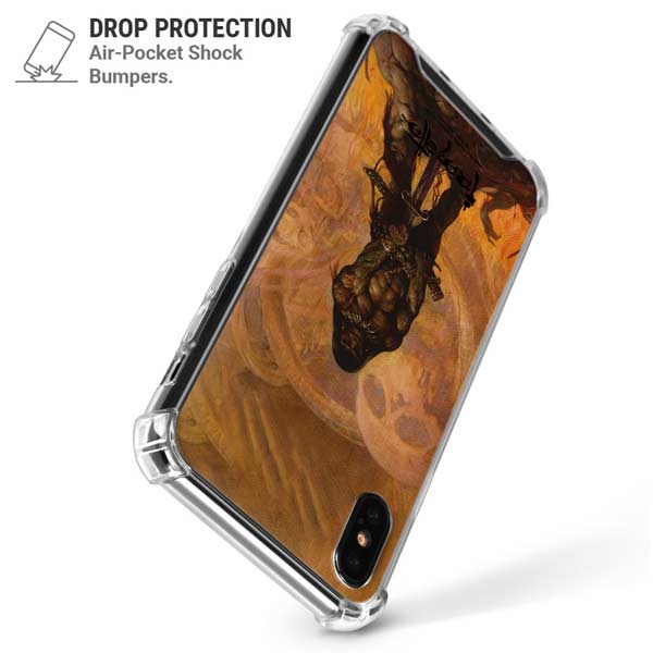 Barbarian by Frazetta iPhone X/XS Clear Case