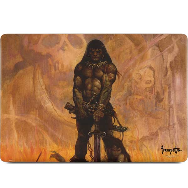 Barbarian by Frazetta MacBook Skins