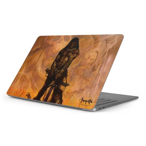 Barbarian by Frazetta Apple MacBook Pro 16-inch Skin