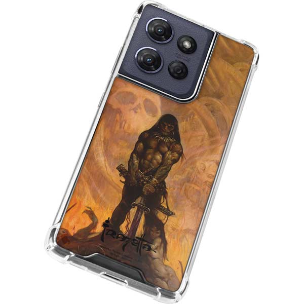 Barbarian by Frazetta Moto G 5G (2025) Clear Case