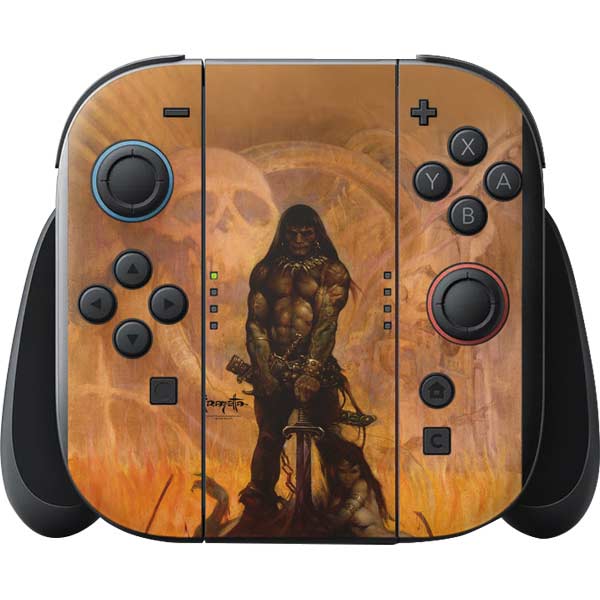 Barbarian by Frazetta Nintendo Switch 2 (2025) with Joy-Con Skin