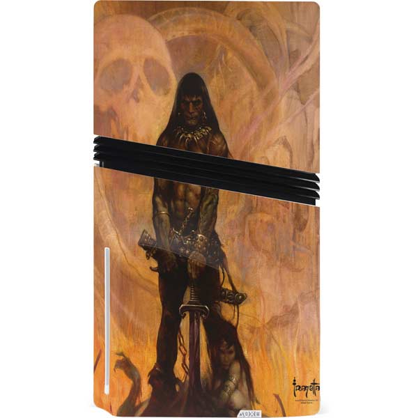 Barbarian by Frazetta PS5 Pro Disk Bundle  Skin