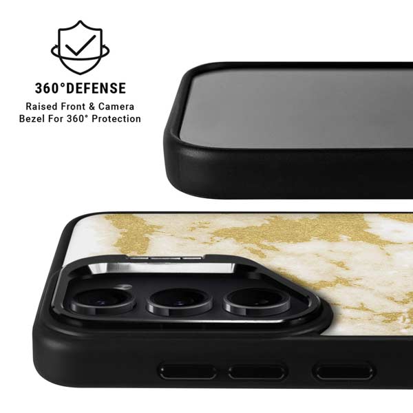 Basic Marble Galaxy S26 Plus Kickstand Case