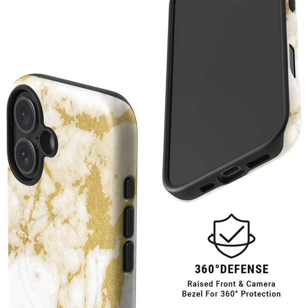 Basic Marble iPhone 16 Magsafe Impact Case