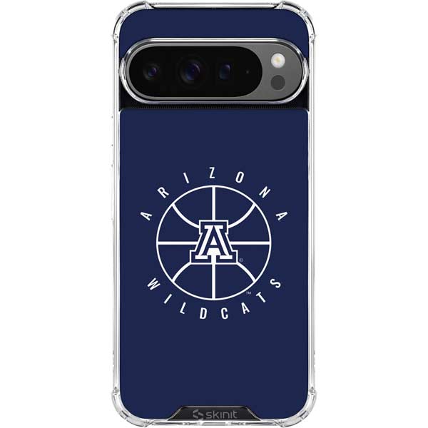 University of Arizona Basketball Mark Blue Google Pixel 10 Pro XL Clear Case