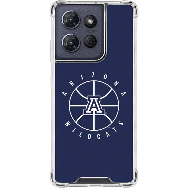 University of Arizona Basketball Mark Blue Moto G Power 5G (2025) Clear Case