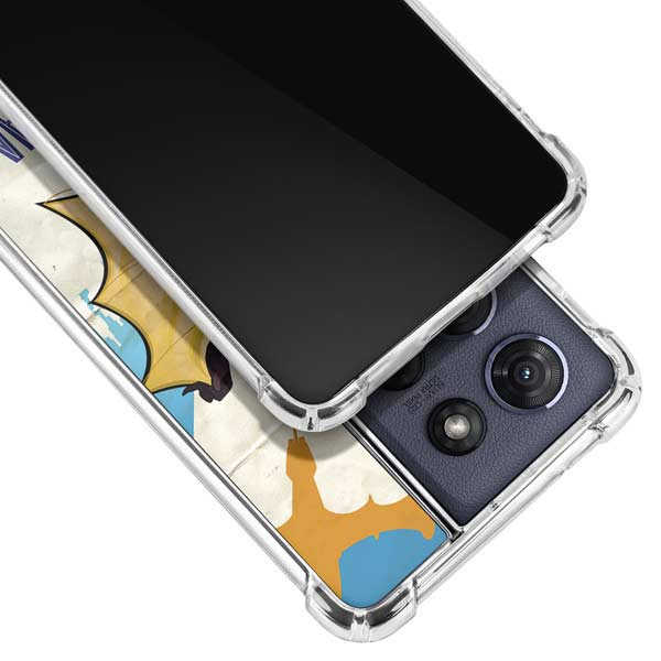 DC Comics Bombshells Batgirl- Fly Gotham City Airlines Moto G Stylus 5G (2025) Clear Case