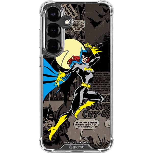 DC Comics Batgirl Classic Art Galaxy S26 Clear Case