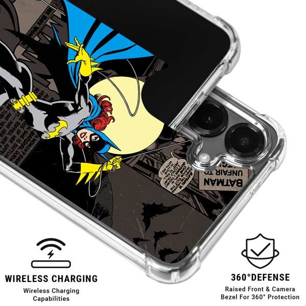 DC Comics Batgirl Classic Art Galaxy S26 Clear Case