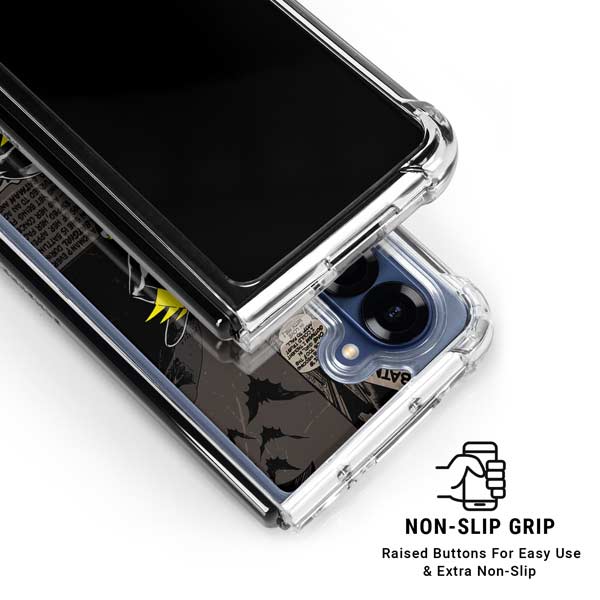 DC Comics Batgirl Classic Art Galaxy Z Fold7 Clear Case