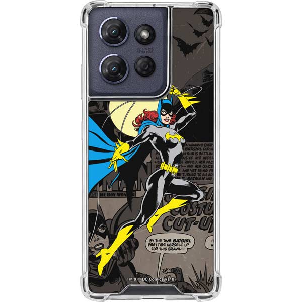 DC Comics Batgirl Classic Art Moto G Play 5G (2025) Clear Case