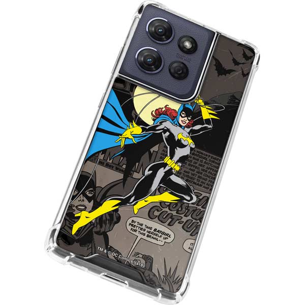 DC Comics Batgirl Classic Art Moto G Play 5G (2025) Clear Case